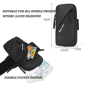 Amazon | 電話アームバンドアームポーチ MCZTO ランニングアーム